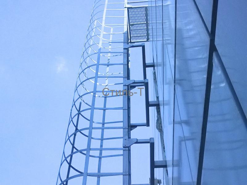 Вертикальная наружная лестница